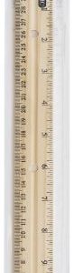 12 INCH WOODEN RULER
